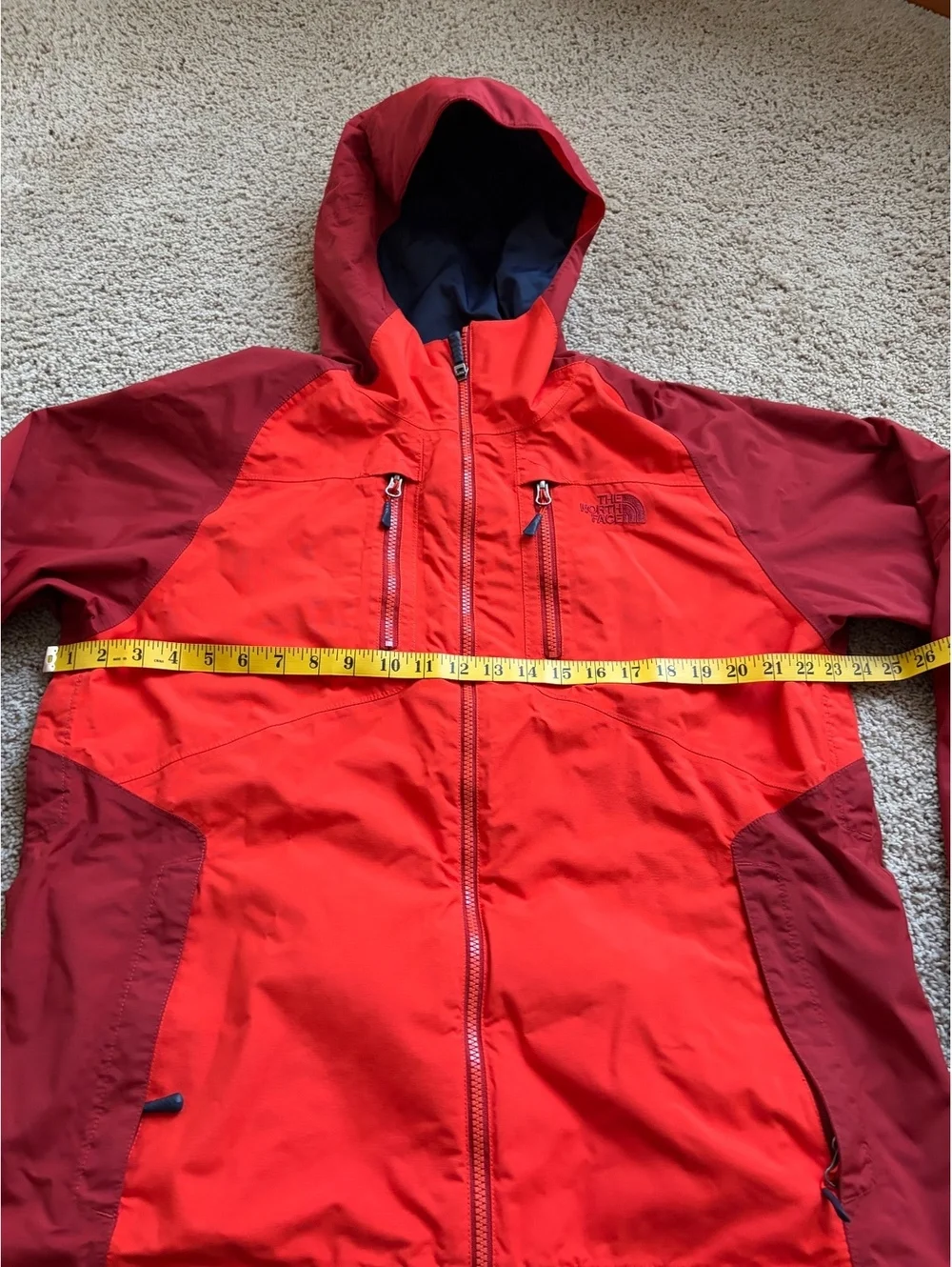 The North Face Men's Sumner Triclimate Jacket top shell red HyVent L LARGE